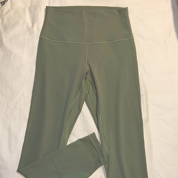 lululemon athletica Pants - Lululemon Align light green 25” leggings Size 6. Worn 2 times!